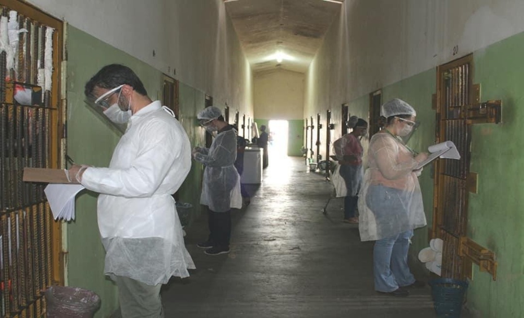 Defensoria Pública realiza visita técnica na Unidade Penitenciária Francisco de Oliveira Conde